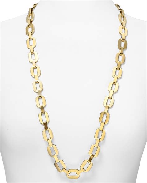 michael kors gold necklace